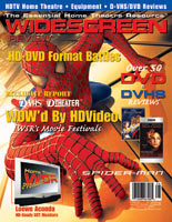 WIDESCREEN REVIEW magazine side cover Issue 66 November 2002