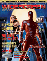 WIDESCREEN REVIEW magazine side cover Issue 75 August 2003