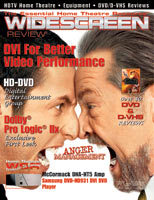 WIDESCREEN REVIEW magazine side cover Issue 77 October 2003