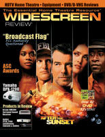 WIDESCREEN REVIEW magazine side cover Issue 95 April 2005