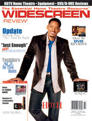 WIDESCREEN REVIEW magazine side cover Issue 98 July 2005