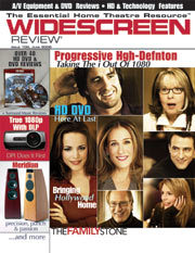WIDESCREEN REVIEW magazine side cover Issue 109 June 2006