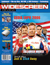 WIDESCREEN REVIEW magazine side cover Issue 115 December 2006