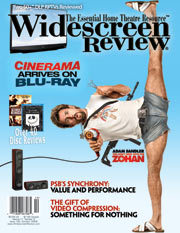 WIDESCREEN REVIEW magazine side cover Issue 135 October 2008