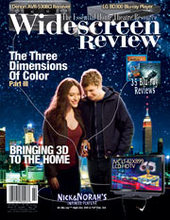 WIDESCREEN REVIEW magazine side cover Issue 138 January/February 2009