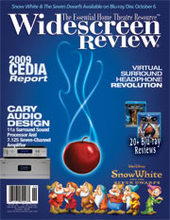 WIDESCREEN REVIEW magazine side cover Issue 143 October 2009