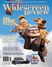 WIDESCREEN REVIEW magazine side cover Issue 144 November 2009