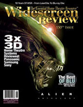 WIDESCREEN REVIEW magazine side cover Issue 150 October 2010