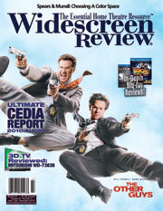 WIDESCREEN REVIEW magazine side cover Issue 152 December 2010