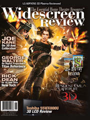WIDESCREEN REVIEW magazine side cover Issue 153 January 2011