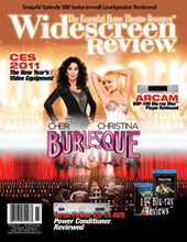WIDESCREEN REVIEW magazine side cover Issue 155 March 2011