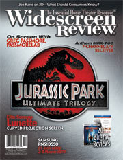 WIDESCREEN REVIEW magazine side cover Issue 159 September 2011