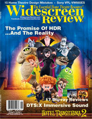 WIDESCREEN REVIEW magazine side cover Issue 203 January 2016