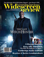 WIDESCREEN REVIEW magazine side cover Issue 204 February 2016