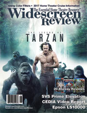 WIDESCREEN REVIEW magazine side cover Issue 210 October 2016