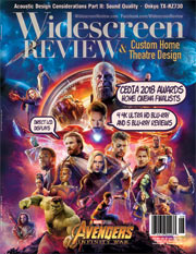 WIDESCREEN REVIEW magazine side cover Issue 230  August 2018