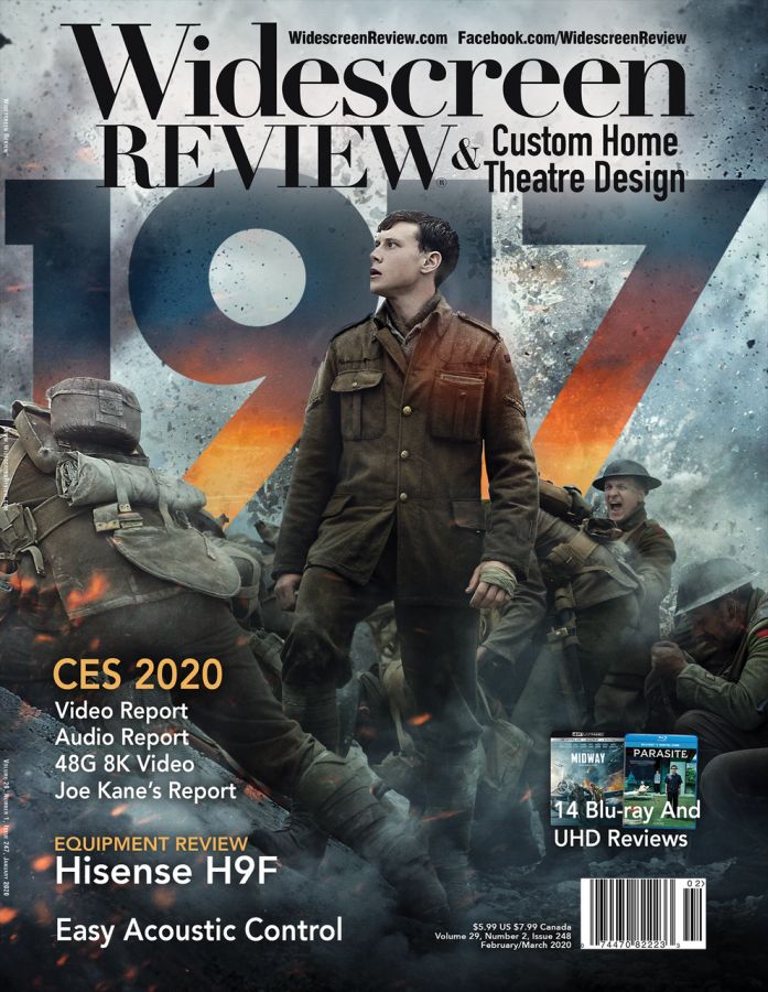 WIDESCREEN REVIEW magazine cover Issue 248  February/March 2020