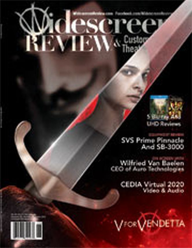 WIDESCREEN REVIEW magazine side cover Issue 252  October/November 2020