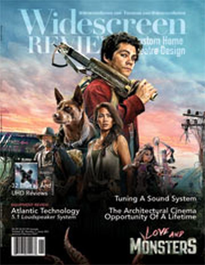 WIDESCREEN REVIEW magazine side cover Issue 253  January/February 2021