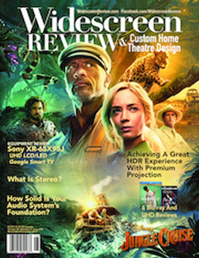 WIDESCREEN REVIEW magazine side cover Issue 258  November/February 2021