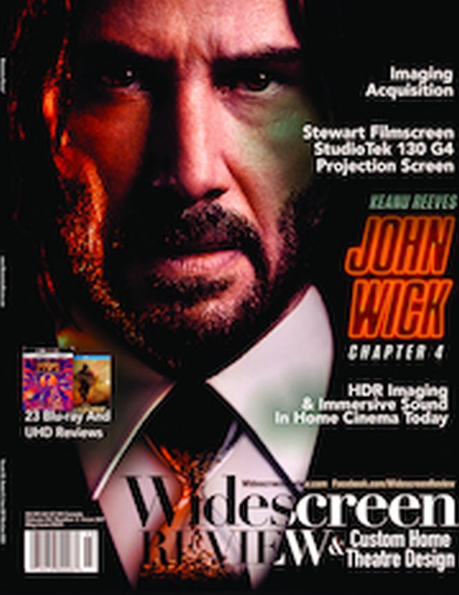 WIDESCREEN REVIEW magazine side cover Issue 267  May/June 2023