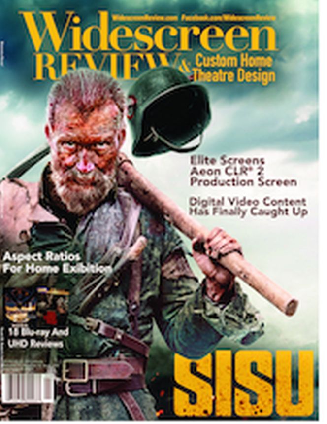 WIDESCREEN REVIEW magazine side cover Issue 268  July/August 2023