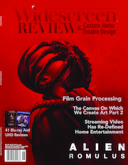 WIDESCREEN REVIEW magazine side cover Issue 276  November/December 2024