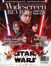 WIDESCREEN REVIEW magazine side cover Issue 225  March 2018