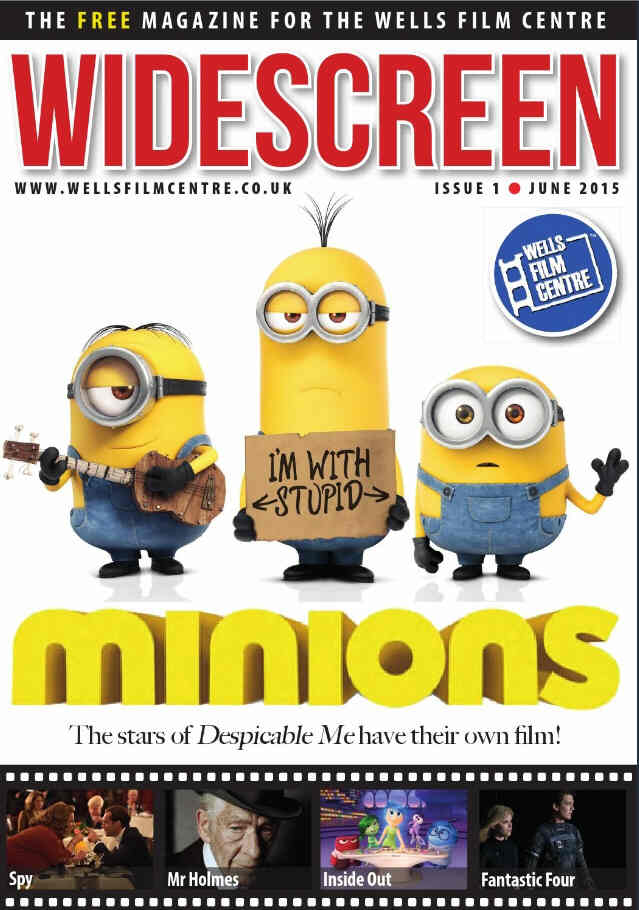 WIDESCREEN (WELLS) magazine side cover Issue 1 June 2015