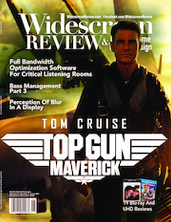 WIDESCREEN REVIEW magazine side cover Issue 264  November/December 2022