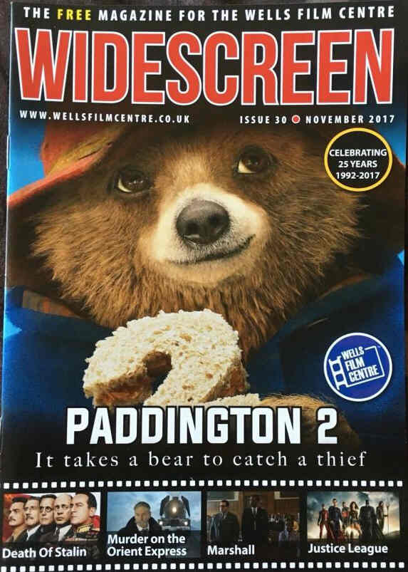 WIDESCREEN (WELLS) magazine side cover Issue 30  November 2017