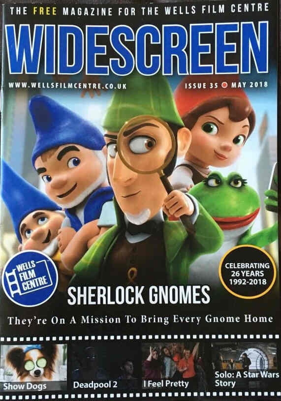 WIDESCREEN (WELLS) magazine side cover Issue 35  May 2018