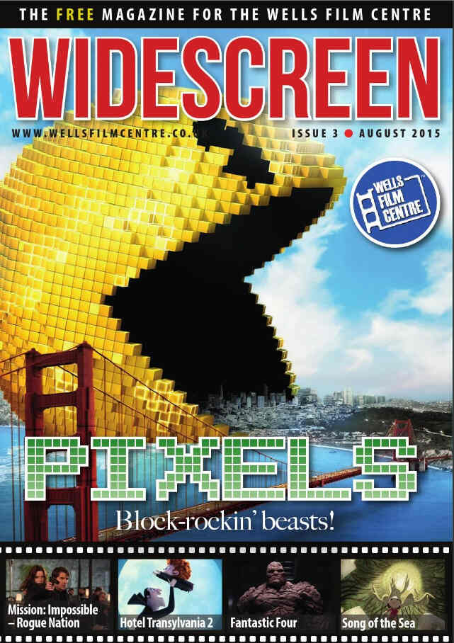 WIDESCREEN (WELLS) magazine side cover Issue 3 August 2015