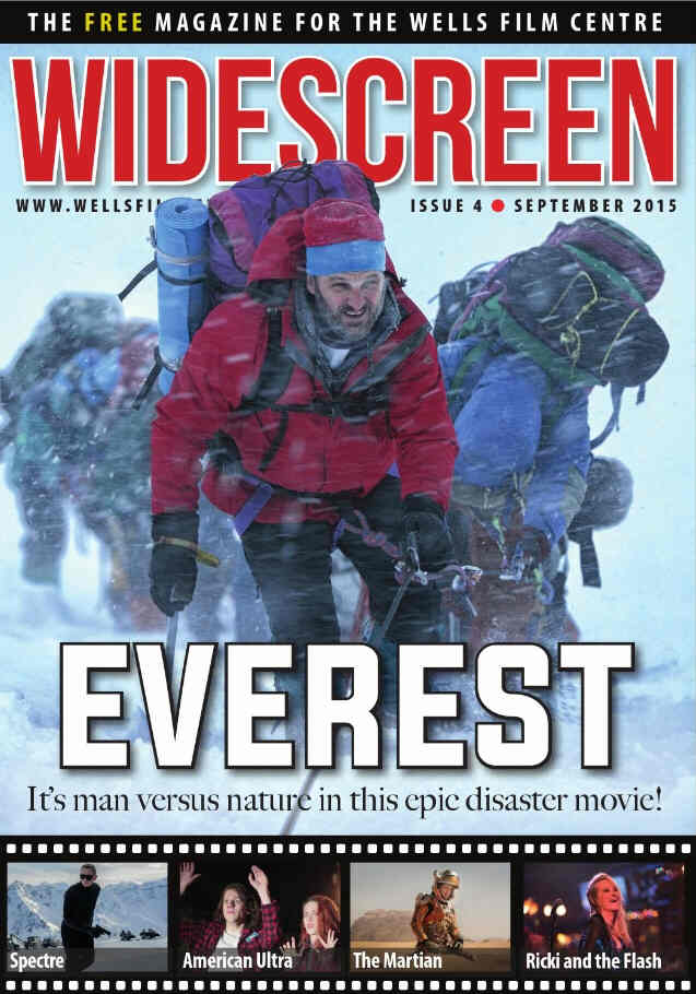 WIDESCREEN (WELLS) magazine side cover Issue 4 September 2015
