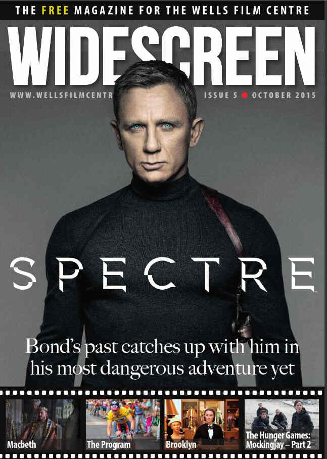 WIDESCREEN (WELLS) magazine side cover Issue 5 October 2015