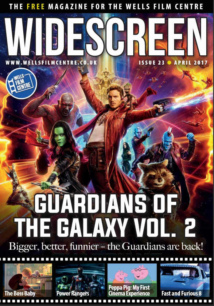 WIDESCREEN (WELLS) magazine side cover Issue 23 April 2017