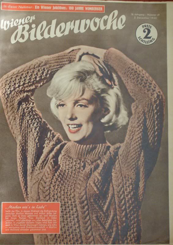 WIENER BILDERWOCHE magazine side cover Issue 49 3 December 1960