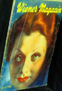 WIENER MAGAZIN magazine side cover April 1938