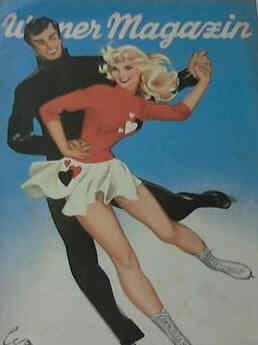 WIENER MAGAZIN magazine side cover January 1951