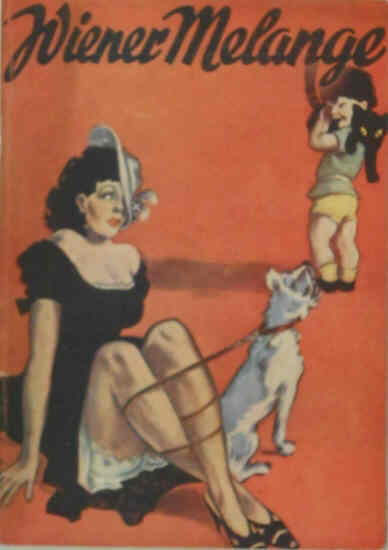 WIENER MELANGE magazine side cover Issue 10  1952
