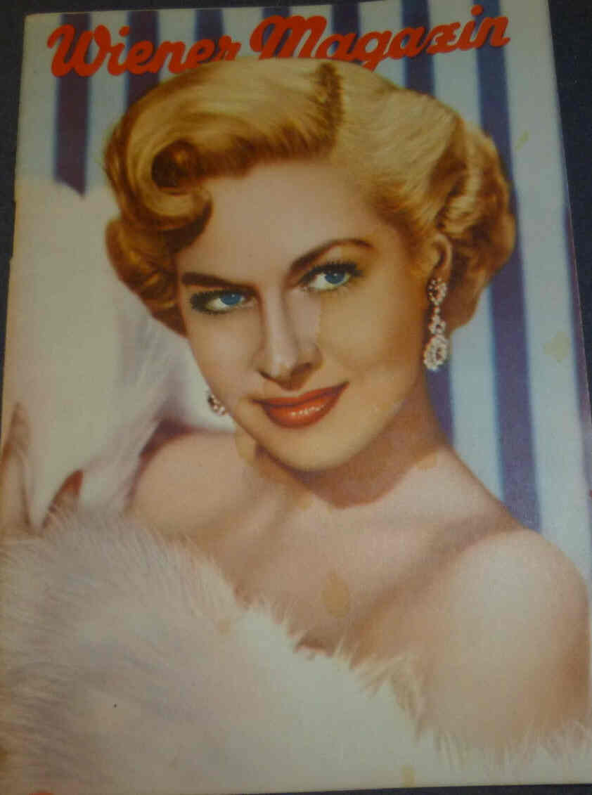 WIENER MAGAZIN magazine side cover December 1954