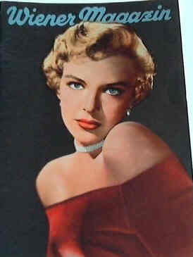 WIENER MAGAZIN magazine side cover December 1955