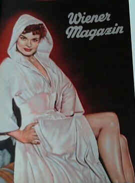 WIENER MAGAZIN magazine side cover February 1956