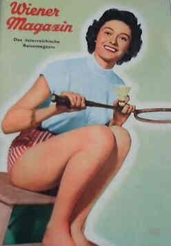 WIENER MAGAZIN magazine side cover May 1956