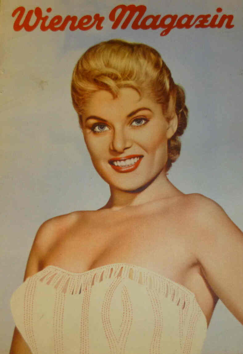 WIENER MAGAZIN magazine side cover August 1956