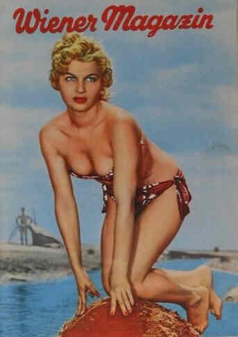 WIENER MAGAZIN magazine side cover September 1956