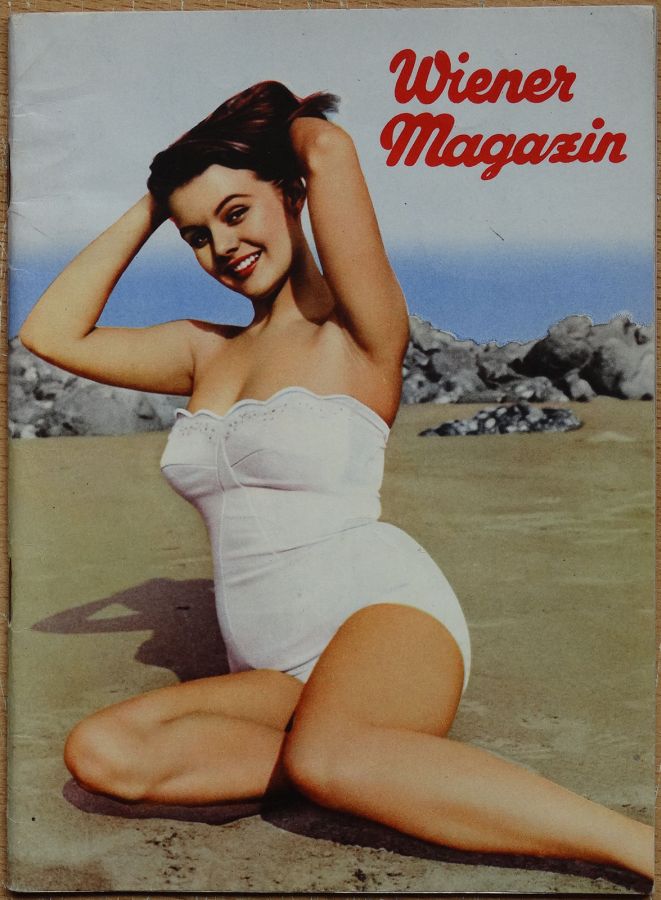 WIENER MAGAZIN magazine side cover October 1956