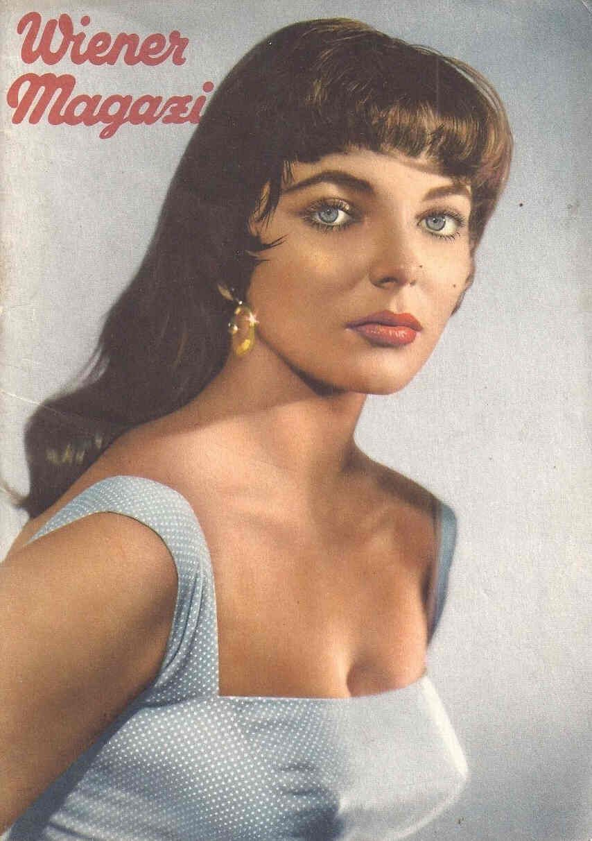 WIENER MAGAZIN magazine side cover December 1956