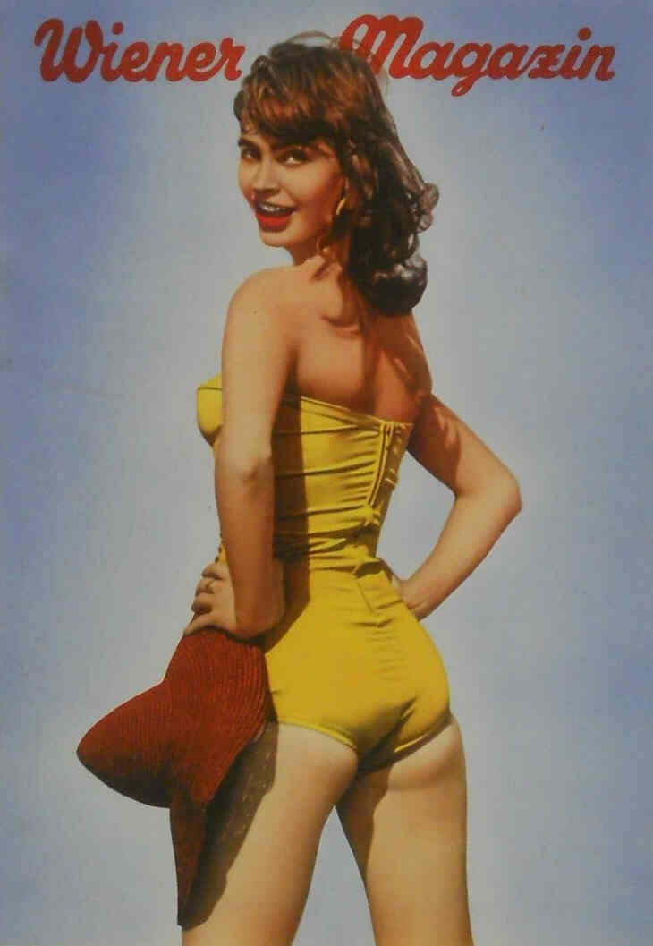 WIENER MAGAZIN magazine side cover June 1957