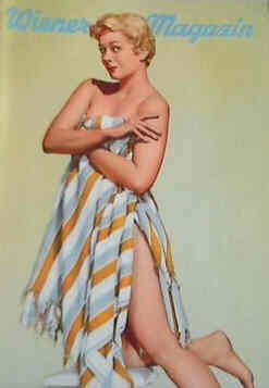 WIENER MAGAZIN magazine side cover August 1957